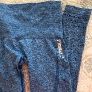 Seamless gym shark leggings